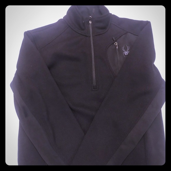 1/4 zip Spyder pullover - Picture 1 of 4